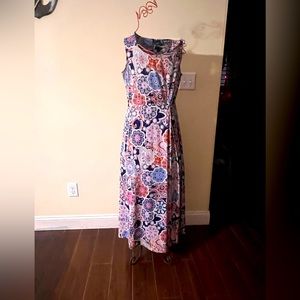 New Direction multi color stretch dress